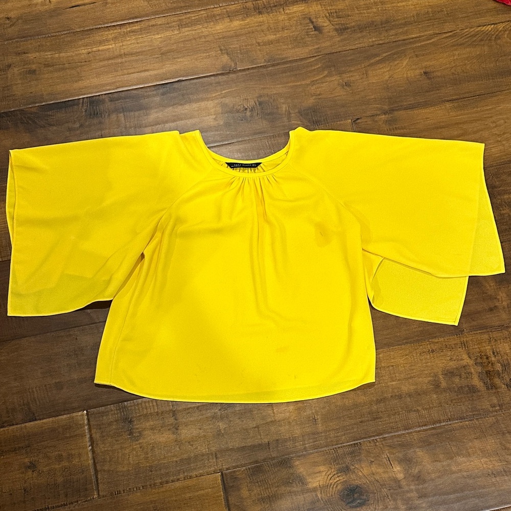 Zara Yellow Blouse